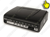 MasterPark 041-8-W - беспроводной парктроник с двумя камерами, восемью датчиками и монитором 3.5 дюйма